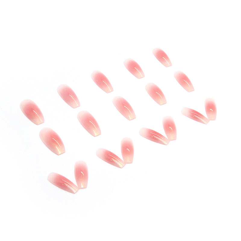 Neon Pink | Long Coffin Manicure | Press On Nail