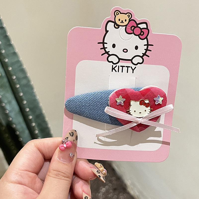 Kitty Hair Clip |Hair Snap Clip|Hair Barrette |Duckbill Hairpin A277