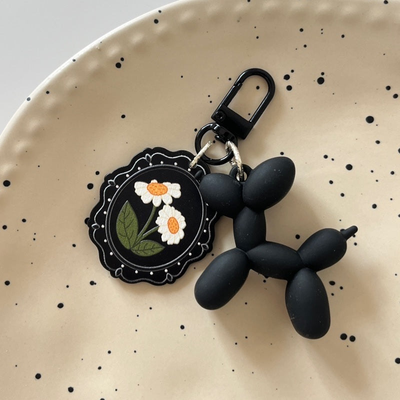 Matte Balloon Dog Design Bag KeyChain |Pendant Schoolbag Hanging Decoration K37