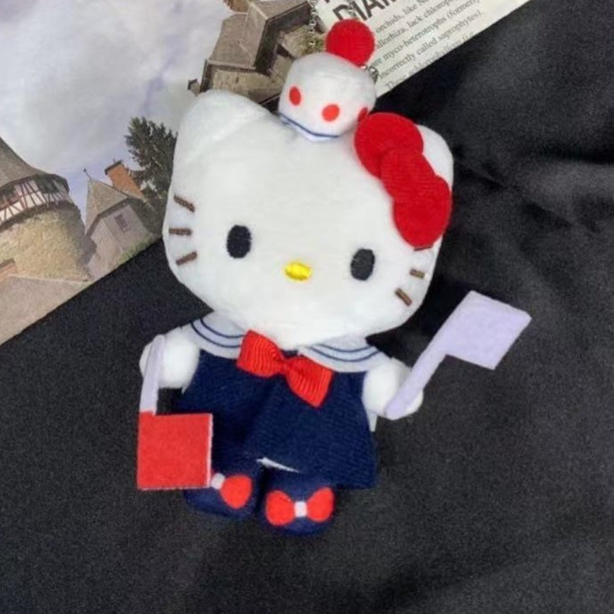 sailor Uniform Kitty Bag KeyChain |Cake Pendant Schoolbag Hanging Decoration K69