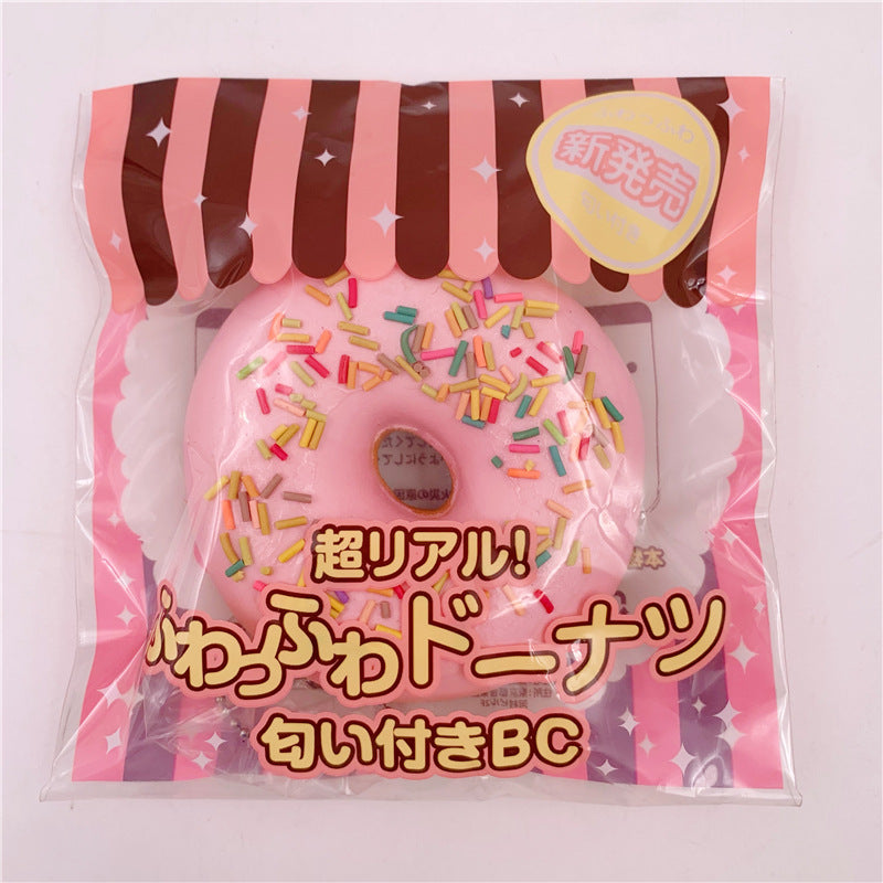 Donut Squishy| Slow Rising Soft Squishy|Squeeze Stress Toy S120