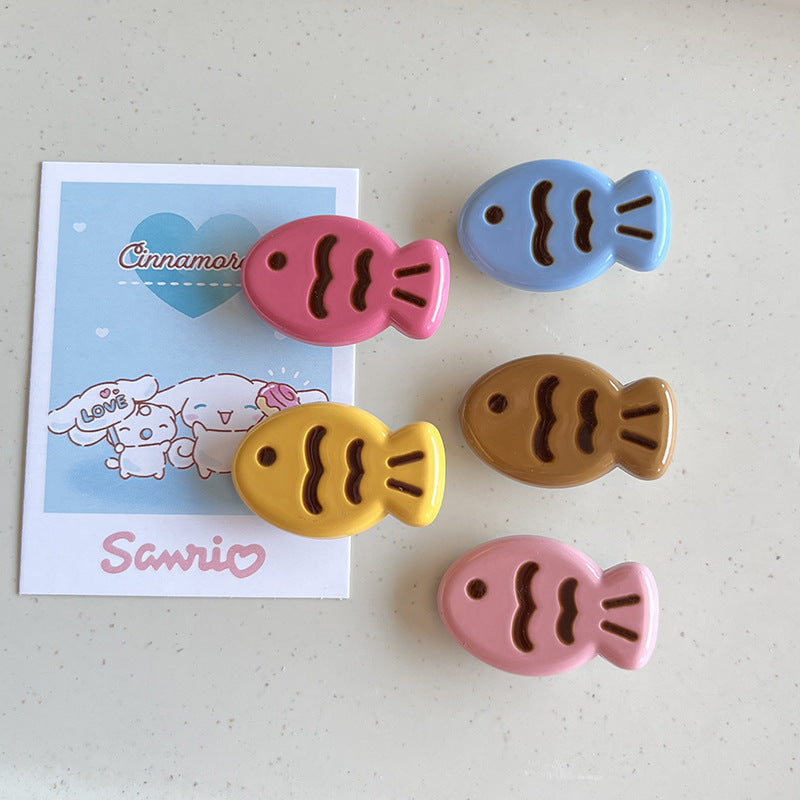 Puppy Fish Hair Clip |Hair Snap Clip |Hair Barrette |Duckbill Hairpin 2pcs A294