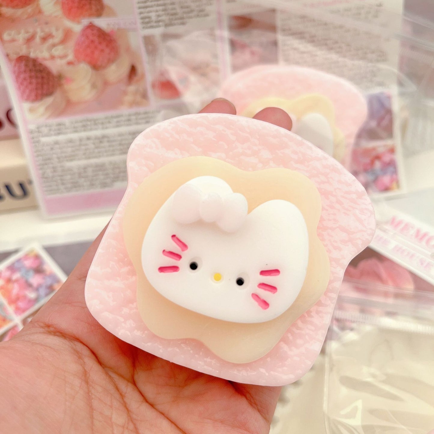 Cute Kitty Piglet Squishy| Slow Rising Soft Squishy|Squeeze Stress Toy S228