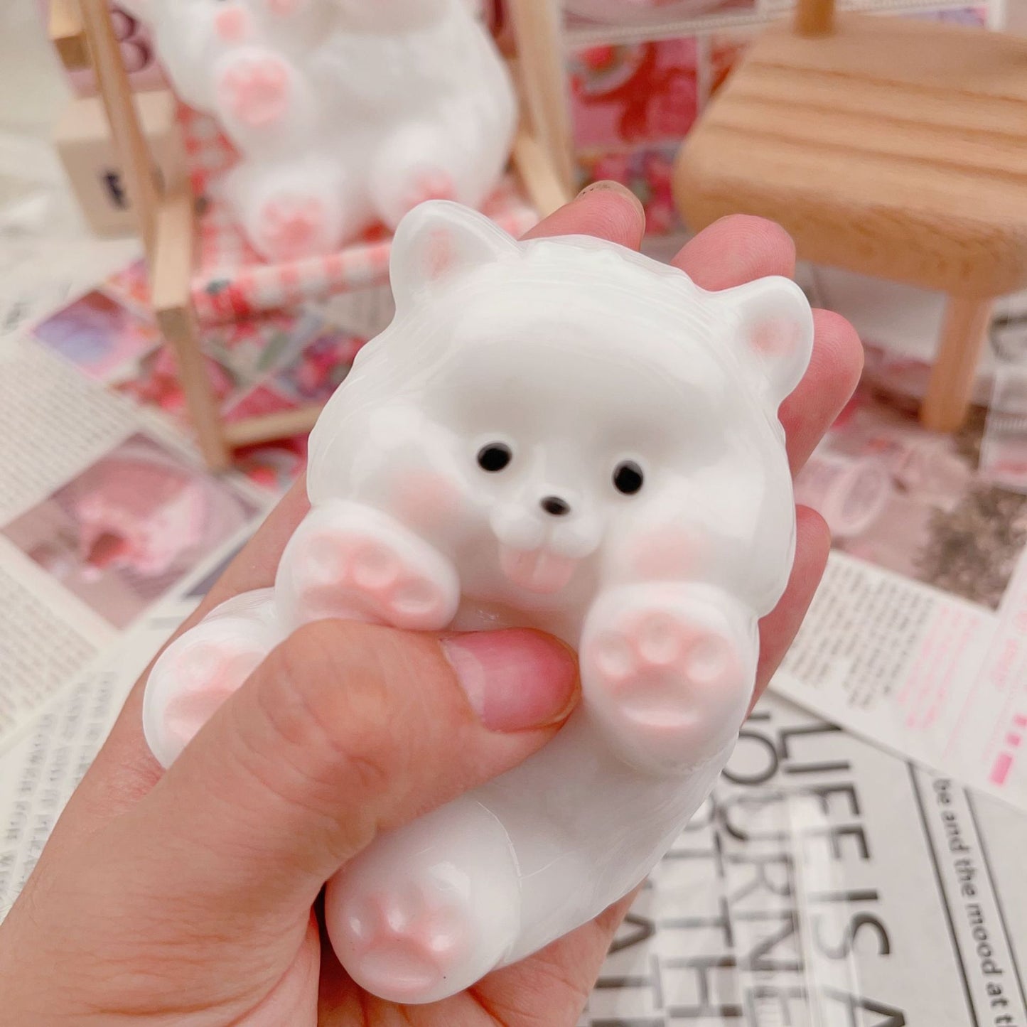 Cute Puppy Squishy| Slow Rising Soft Squishy|Squeeze Stress Toy S232