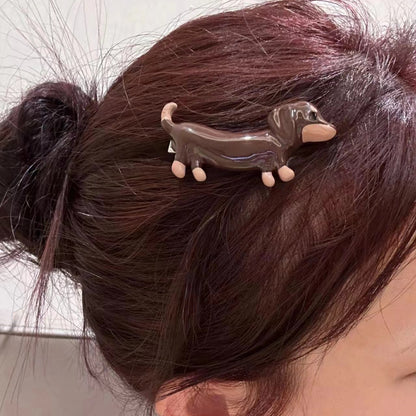 Delightful Plush Kitty Hair Clip |Furry Hair Snap Clip |Hair Barrette |Duckbill Hairpin 2pcs A242