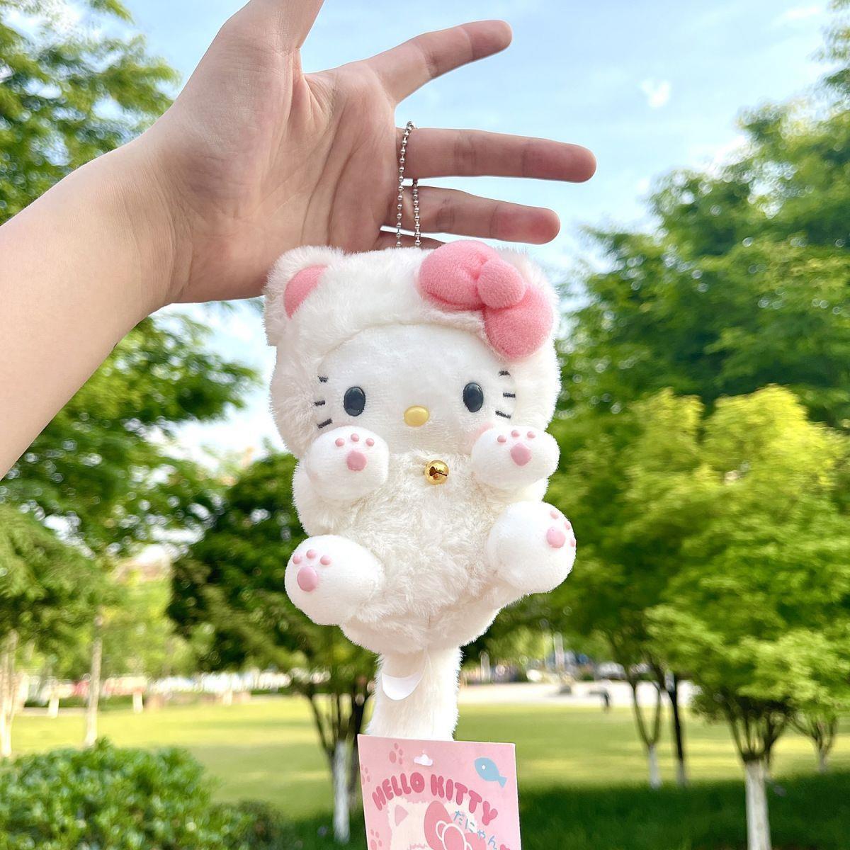 Fluffy Kitty Bag KeyChain |Pendant Plush Schoolbag Hanging Decoration |Gift K59