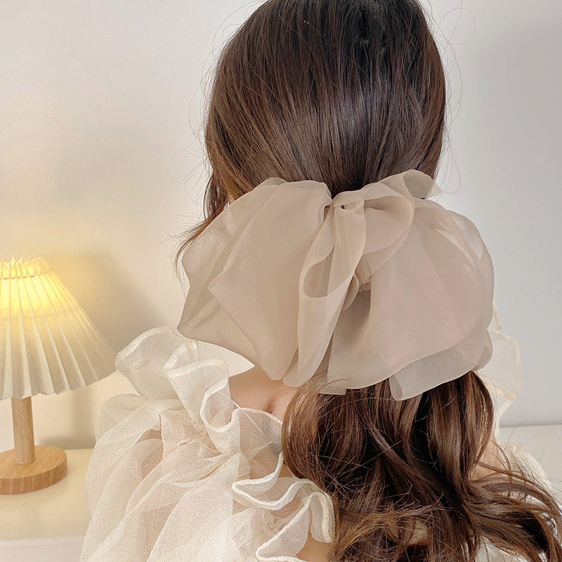 Flowy Chiffon Hair Clip |Hair Claw |Hair Barrette |Duckbill Hairpin A146