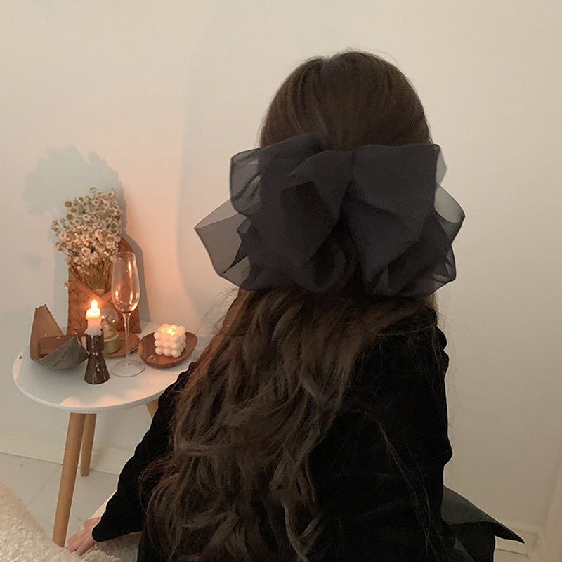 Flowy Chiffon Hair Clip |Hair Claw |Hair Barrette |Duckbill Hairpin A146