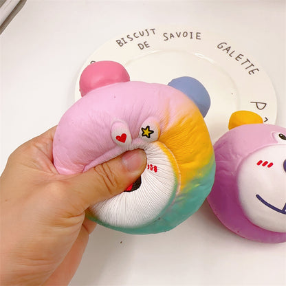 Bear Bun Squishy| Slow Rising Soft Squishy|Squeeze Stress Toy S195