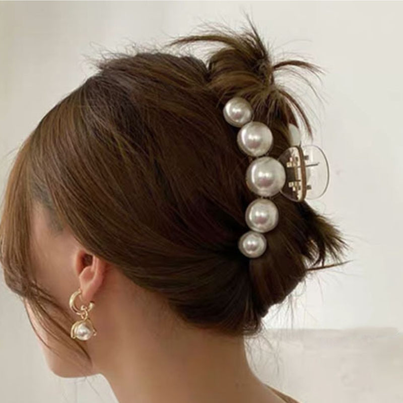 Pearl Hair Clip |Hair Claw |Hair Barrette |Duckbill Hairpin A79