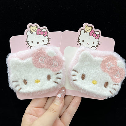 Fluffy kitty Star Hair Clip|Hair Slide|Hair Barrette |Duckbill Hairpin A218