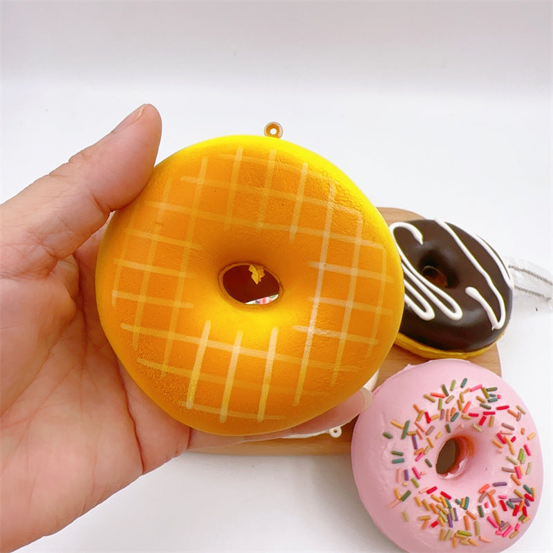 Donut Squishy| Slow Rising Soft Squishy|Squeeze Stress Toy S120