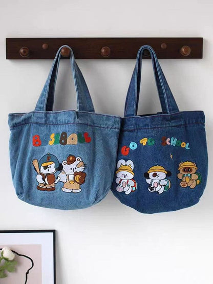 Cute Bunny Bucket Bag | Casual Tote Bags | Shoulder Bag | Handbags B47