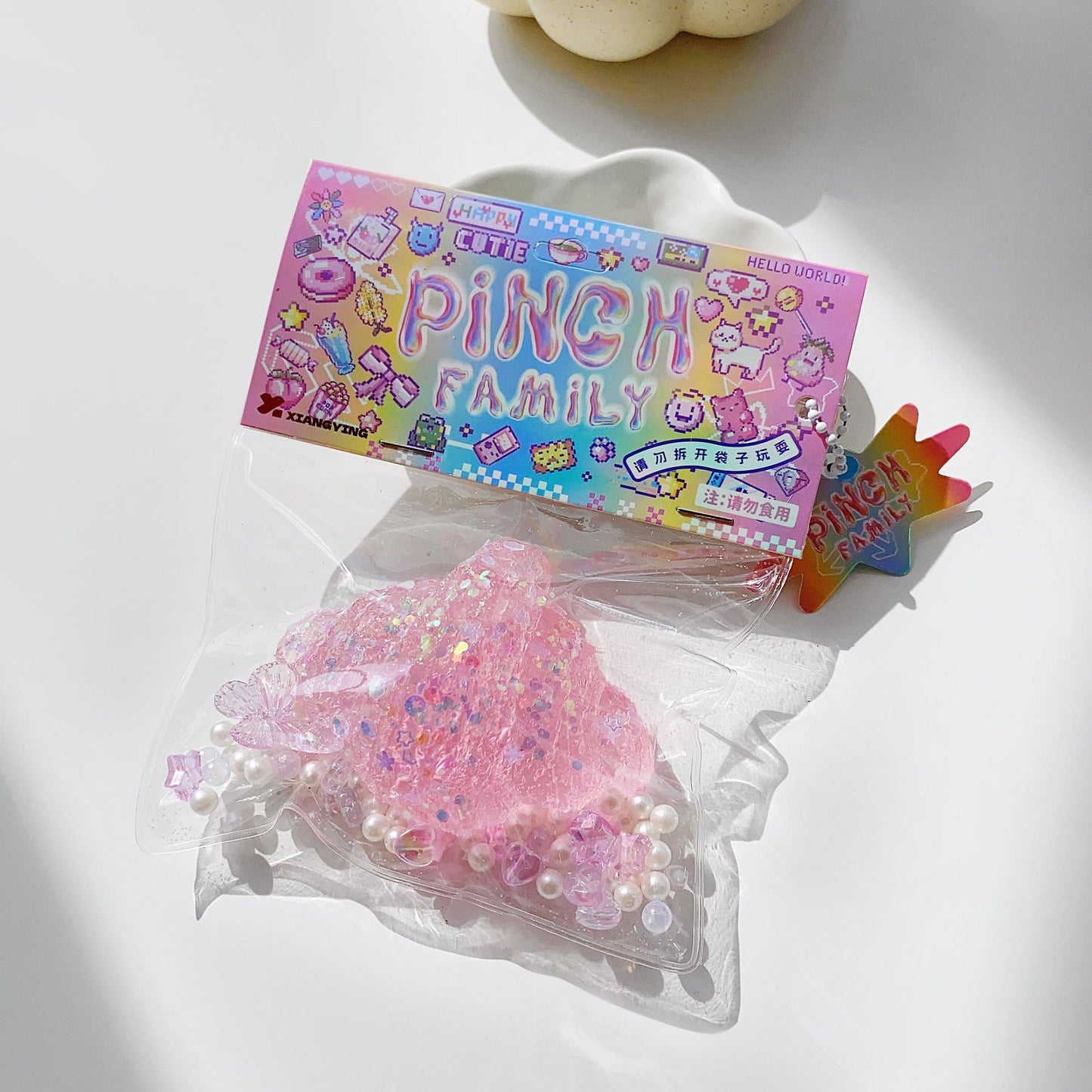 Crystal Waffles Squishy| Slow Rising Soft Squishy|Squeeze Stress Toy S77