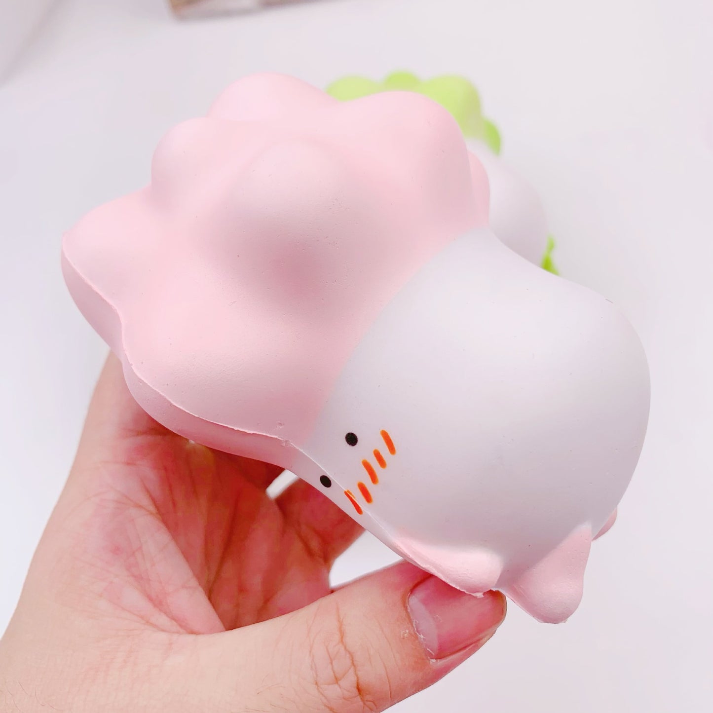 Hello Kitty Ice Cream cabbage Squishy| Slow Rising Soft Squishy|Squeeze Stress Toy S66