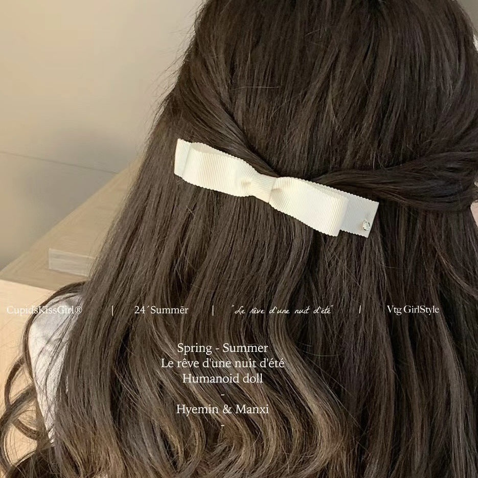 Tulle Bowknot Hair Clip |Hair Snap Clip |Hair Barrette |Duckbill Hairpin A38