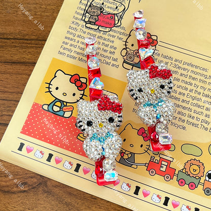 Diamond Kitty Hair Clip |Hair Claw |Jelly Colors Hair Barrette  A278