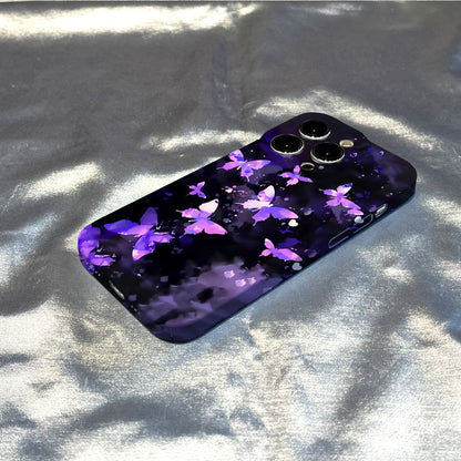 Violet Dream Butterfly iPhone Case L68