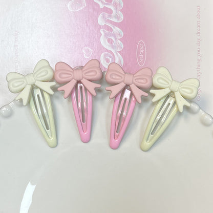 Enamel Kitty Hair Clip|Hair Slide|Hair Barrette |Duckbill Hairpin 2pcs A239