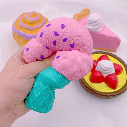 IceCream Cake Squishy| Slow Rising Soft Squishy|Squeeze Stress Toy S123