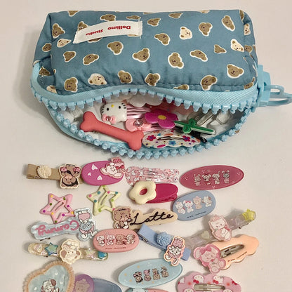 Kitty Puppy Storage Bags |Pouch Keychain Wallet| Cosmetic Makeup Bag | Pencil case Coin Purse B35