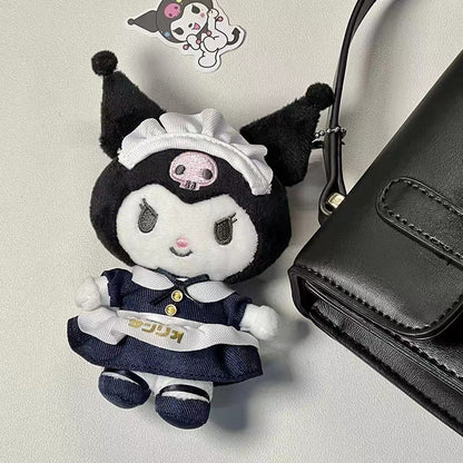 Maid Kitty Bag KeyChain |Pendant Plush Schoolbag Hanging Decoration Gift K49