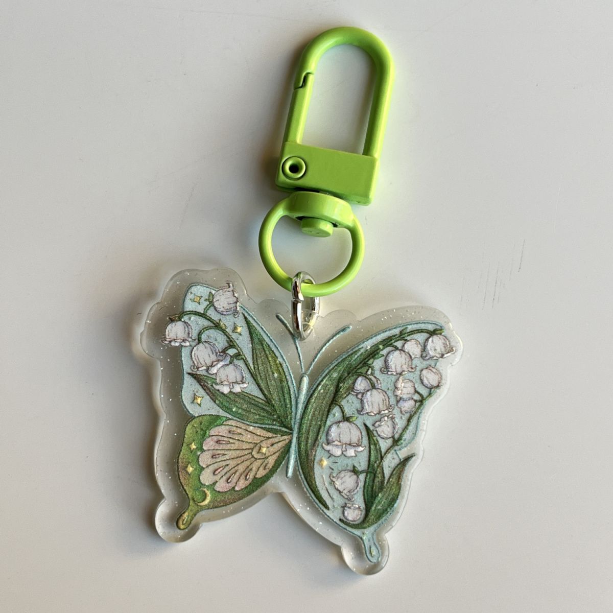 Acrylic Butterfly KeyChain |Pendant Schoolbag Hanging Decoration K42