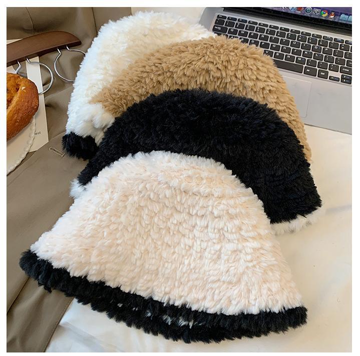 Cozy Plush Winter Cashmere Knit Beanie Hat |Stretch Ribbed Beanie Hat M16