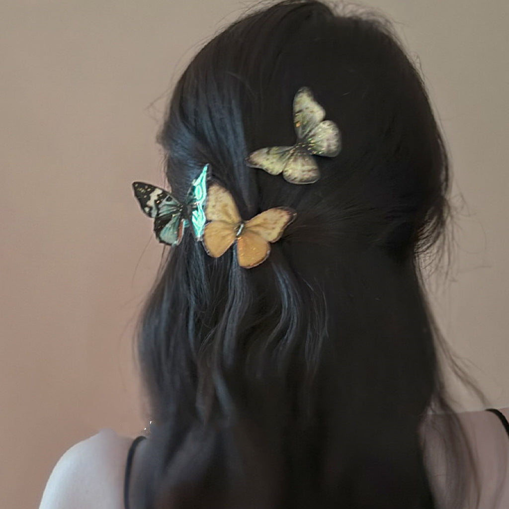 Butterfly Hair Clip |Hair Claw |Hair Barrette|Duckbill Hairpin A463