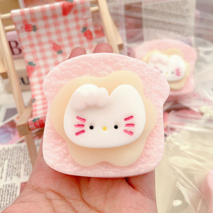 Cute Kitty Piglet Squishy| Slow Rising Soft Squishy|Squeeze Stress Toy S228