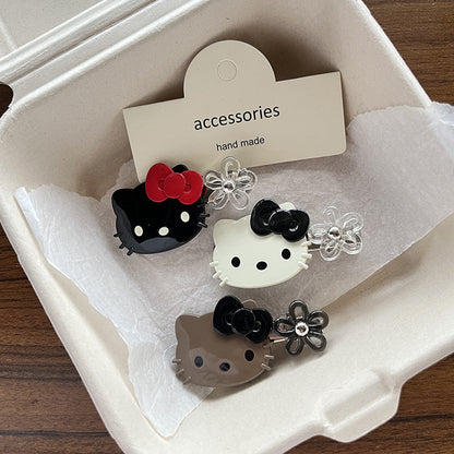 Kitty Hair Clip|Hair Slide|Hair Barrette |Duckbill Hairpin  A221