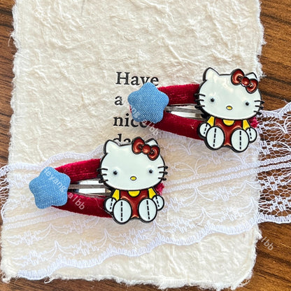 Kitty Hair Clip|Hair Slide|Hair Barrette |Duckbill Hairpin  A221