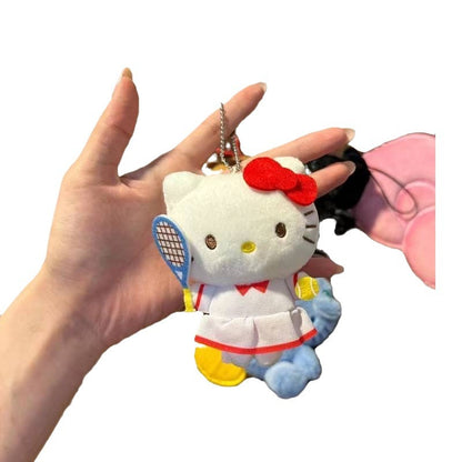 Tennis Kitty Bag KeyChain |Pendant Schoolbag Hanging Decoration K60