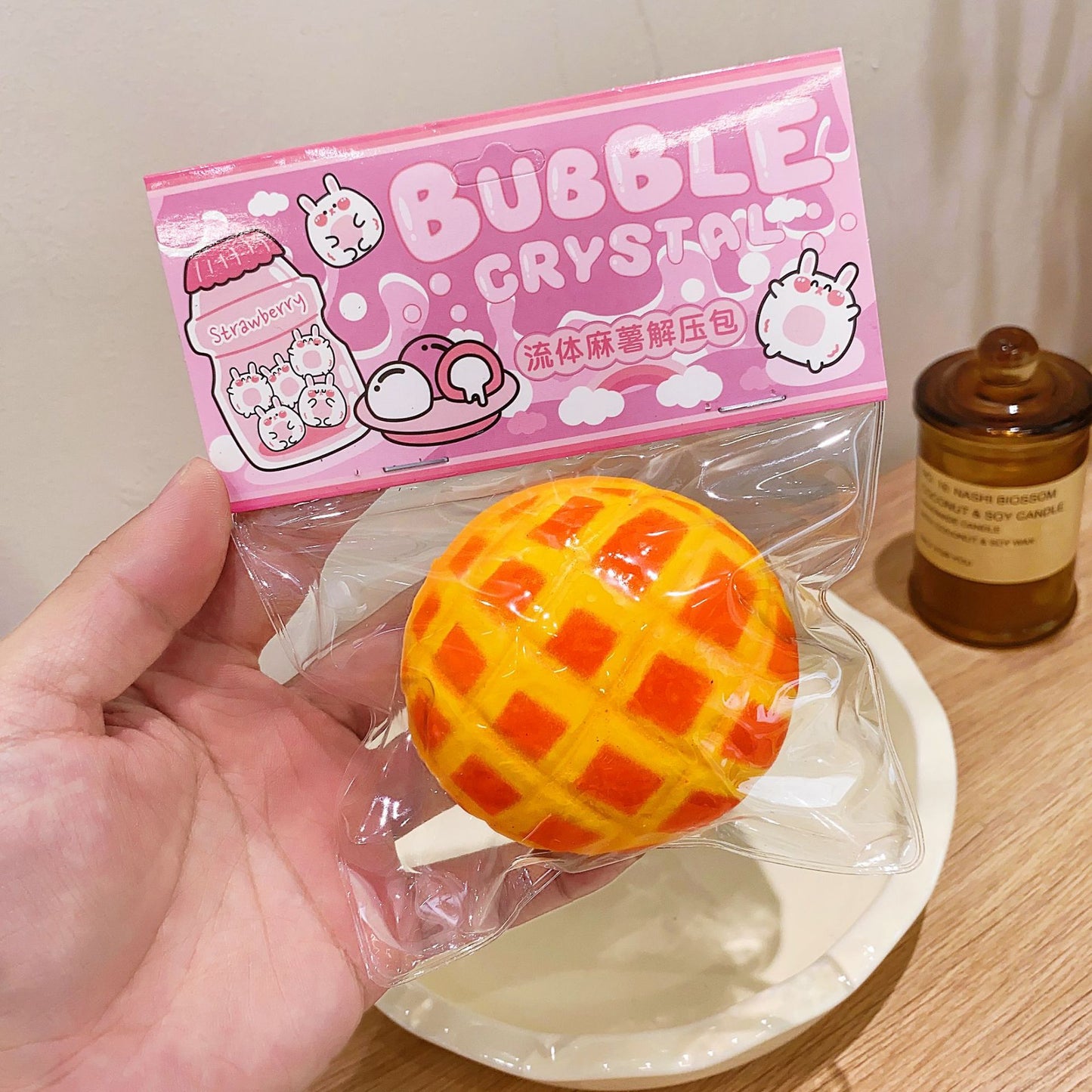 Delicate Mochi Cupcake Food| Slow Rising Soft Squishy|Squeeze Stress Toy S67