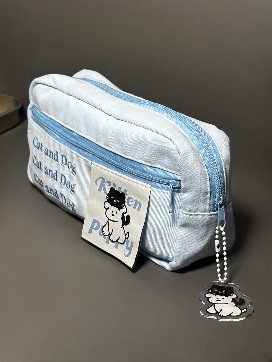 Kitty Puppy Storage Bags |Pouch Keychain Wallet| Cosmetic Makeup Bag | Pencil case Coin Purse B35