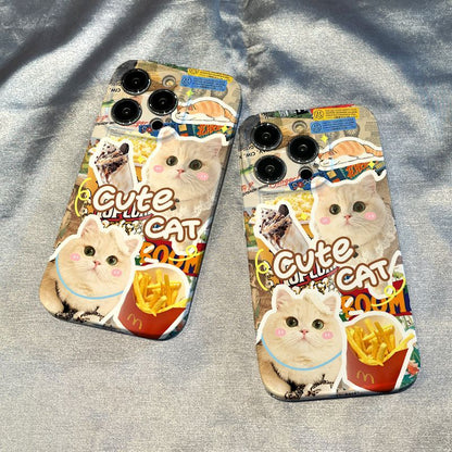 Cute Chips Kitty iPhone Case L65