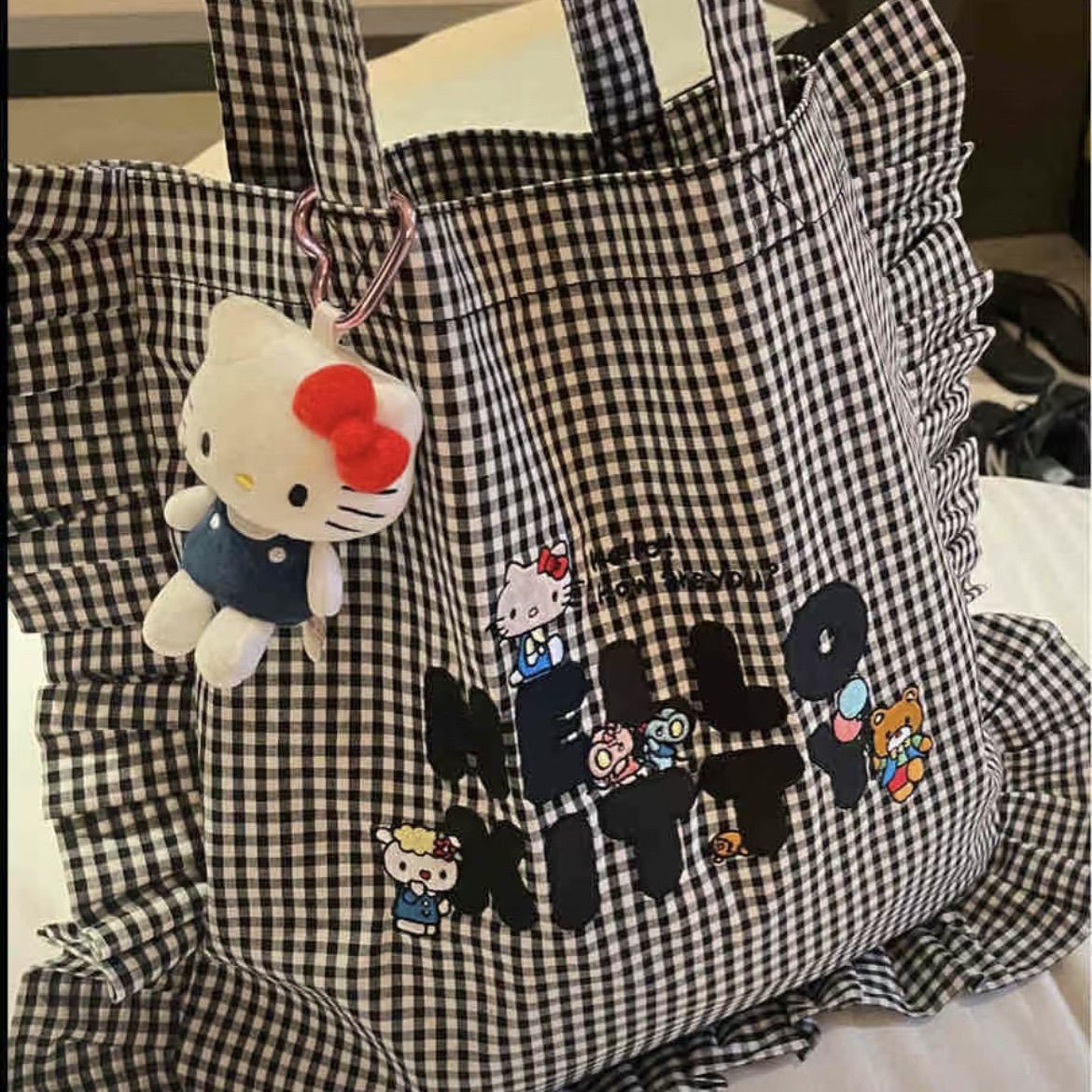 Hello Kitty  Bucket Bag | Casual  Tote Bags | Shoulder Bag | Handbags B49