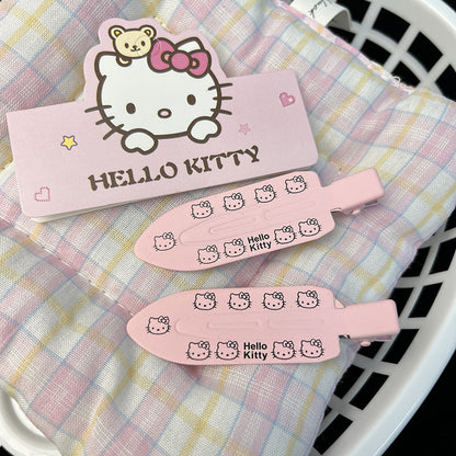 Kitty Hair Clip|Hair Barrette |Duckbill Hairpin 2pcs A189