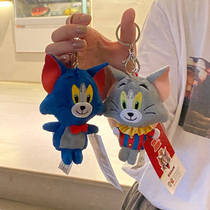 Cute Cartoon Jerry Design Bag KeyChain |Pendant Plush Schoolbag Hanging Decoration |Gift for Boys and Couples K4