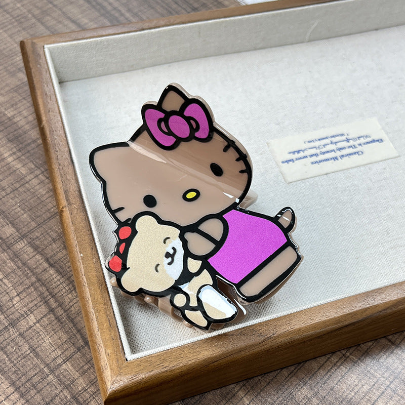 Kitty Hair Clip |Hair Claw |Hair Barrette|Duckbill Hairpin A304