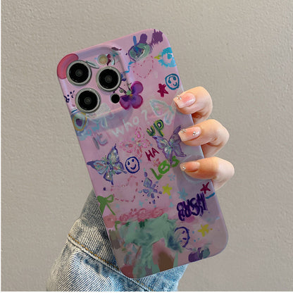 Pink Doodles iPhone Case L61