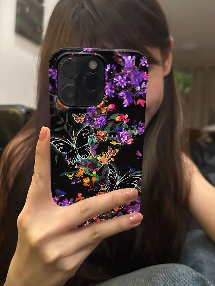 Butterfly Lavender Opulence iPhone Case L41