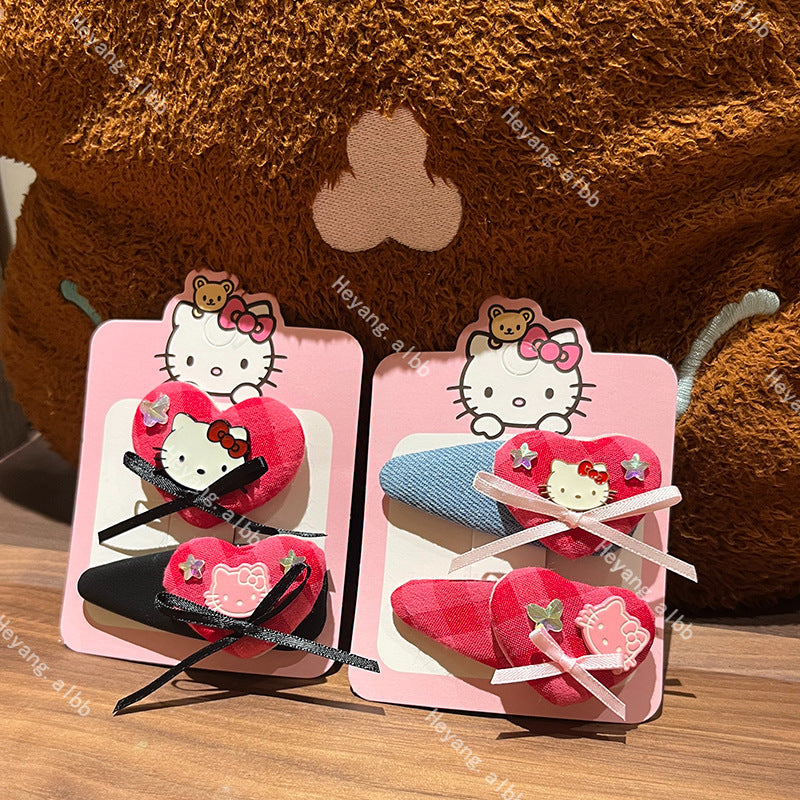 Kitty Hair Clip |Hair Snap Clip|Hair Barrette |Duckbill Hairpin A277