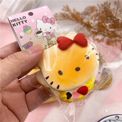 Hello Kitty Ice Cream cabbage Squishy| Slow Rising Soft Squishy|Squeeze Stress Toy S66