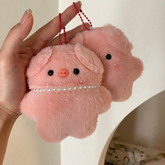 Cute Cartoon piggy Design Bag KeyChain |Pendant Plush Schoolbag Hanging Decoration Gift K13