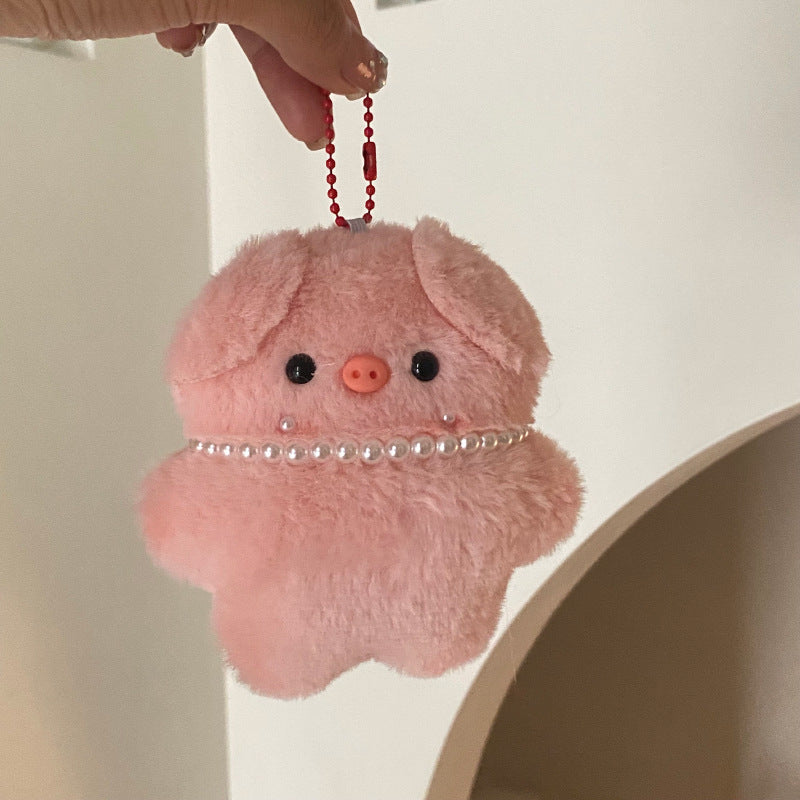 Cute Cartoon piggy Design Bag KeyChain |Pendant Plush Schoolbag Hanging Decoration Gift K13