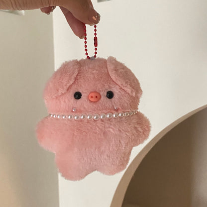 Cute Cartoon piggy Design Bag KeyChain |Pendant Plush Schoolbag Hanging Decoration Gift K13