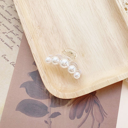 Pearl Hair Clip |Hair Claw |Hair Barrette |Duckbill Hairpin A79