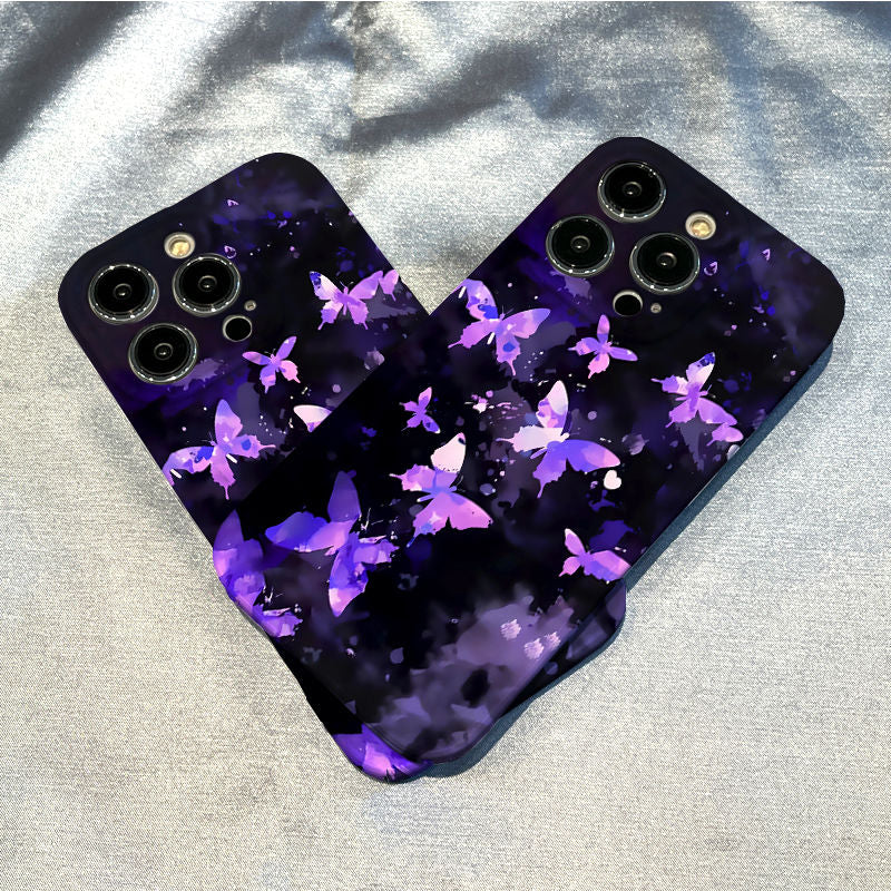 Violet Dream Butterfly iPhone Case L68