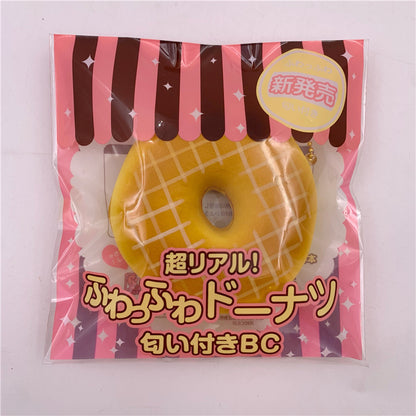 Donut Squishy| Slow Rising Soft Squishy|Squeeze Stress Toy S120